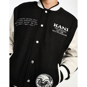 2026 vestes d'université à la mode pour hommes de haute qualité respirant personnalisé Street Wear de haute qualité - Product Image 4