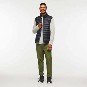 Gilet en duvet léger de qualité supérieure pour hommes | Résistant à l'eau, gilet bouffant facile à emballer, parfait pour les voyages et les aventures en plein air - Product Image 1