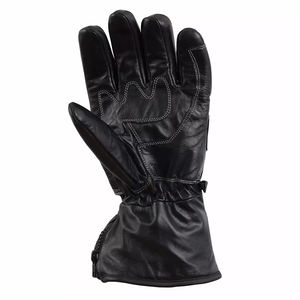 2025ถุงมือหนังแท้สำหรับแข่งรถสีดำ, ถุงมือให้ความอบอุ่นในฤดูหนาวสำหรับกีฬากลางแจ้งสำหรับรถจักรยานยนต์ขี่จักรยานปาร์ตี้สบายๆ - Product Image 5