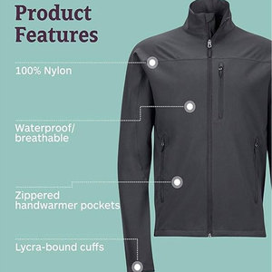 Vestes polaires confortables de meilleur style OEM pour hommes, tissu respirant de haute qualité avec décoration en fourrure pour l'hiver - Product Image 4