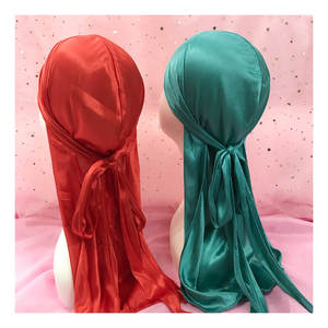 <b>Silk</b> Satin <b>Durag</b> Hair Styling Accessories - Product Image 4