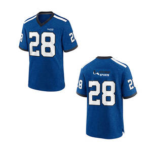 Maillot de football américain personnalisé de style sportif, différentes couleurs, imprimé par sublimation - Product Image 3