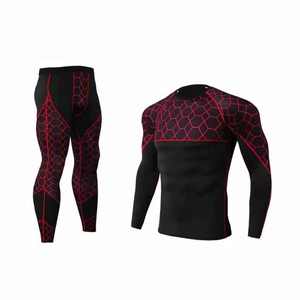 MMA Kickboxing Sport Suit MMA BJJ Rashguard T Shirts Rash Guard Fitness Wear Ensemble de boxe - Product Image 6