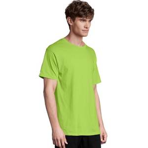 Camiseta de algodón para hombre, camiseta de Color sólido, Camiseta básica informal con cuello redondo para hombre, camisetas clásicas de alta calidad para hombre - Product Image 3