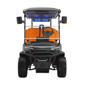 Affordable professional 2 4 6 8 seat electric golf carts for real estate resorts camps strengthened <b>frame</b> soft ride <b>cheap</b> - Product Image 3