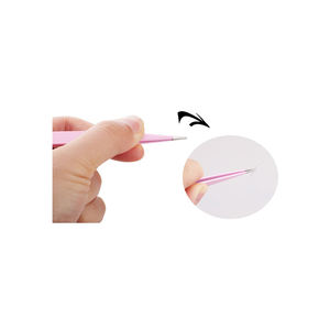 Professional Customization <b>Eyelash</b> <b>Extension</b> Applicator Tweezers Set Eyebrow <b>Eyelash</b> Tweezers Stainless Steel Tweezers - Product Image 6