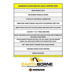 MORBARK EEGER BEEVER 1621X 2022, état neuf - Product Image 2
