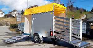 NUEVO Remolque para Ganado Max-ALU / Vagón para Ganado de 4.1m2, Vagón de Aluminio Ligero para Transporte de Animales de Granja en Venta - Product Image 3