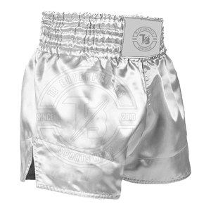Pantalones cortos de Muay Thai transpirables de secado rápido para hombre más vendidos personalizables con su propio logotipo Ropa de artes marciales de alta calidad - Product Image 4