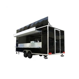 Petite concession standard personnalisée camions de restauration rapide remorque alimentaire mobile - Product Image 1