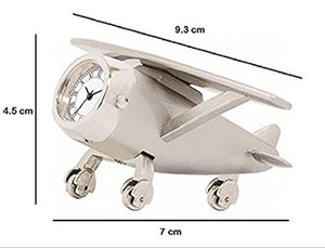 Aero Plane Desk Clock Stand Horloges à l'aspect décoratif - Product Image 2