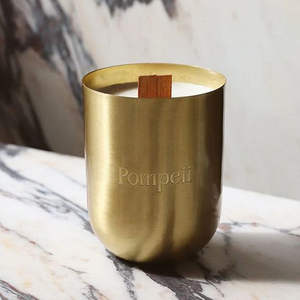 Porte-bougie décoratif en métal de taille personnalisée Pot à cire Jarre à bougie profonde Conteneur pour la fabrication de bougies Décoration de porte de bureau à domicile - Product Image 2