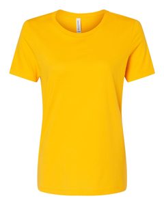 T-shirt en jersey décontracté pour femme 6400 T-shirt respirant Mélange de coton et de polyester T-shirts unis vierges Idéal pour un logo personnalisé - Product Image 1