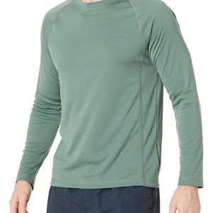 Séchage rapide et confortable hommes Rash Guard à vendre couleur unie hommes manches longues Rash Guard pour Fitness Wear - Product Image 2