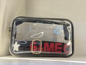 Sangle de sac brodée à la main GO VOLS avec perles et sequins orange, accessoire pour supporters du Tennessee - Product Image 5