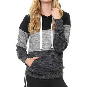 Couleur personnalisée French Terry sweats à capuche pour femmes vente chaude tenue décontracté Streetwear lâche printemps hiver sweat à capuche pour femme - Product Image 4