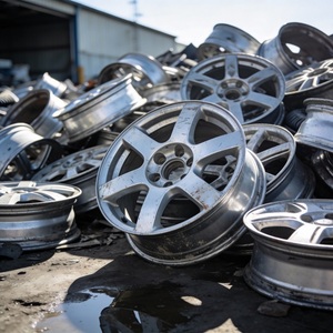 Déchets de jantes en alliage d'aluminium 99% de roues entières pour la production de lingots d'aluminium - Product Image 3