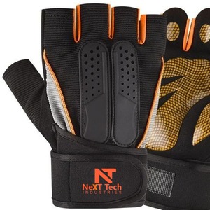 Gants de fitness haltérophilie respirants pour entraînement Service OEM Gants de musculation en cuir synthétique sur mesure - Product Image 6