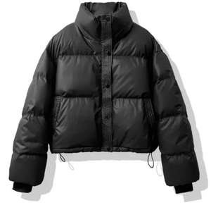 Venta al por mayor Chaqueta de plumón Acolchada Estilo corto Cuello alto Ropa de invierno - Product Image 4