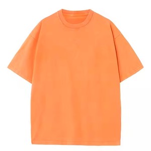 T-shirts pour hommes de haute qualité personnalisés du fabricant Design d'été délavé à l'acide Épaule ample 100% coton Plusieurs couleurs - Product Image 6
