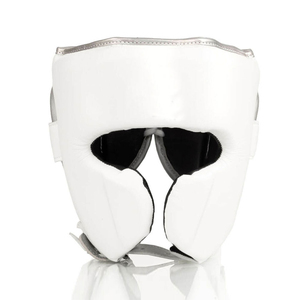 Protection de tête de boxe de qualité supérieure, vente directe d'usine, logo brodé personnalisé, fabriqué en cuir et PU, prix OEM disponible - Product Image 1