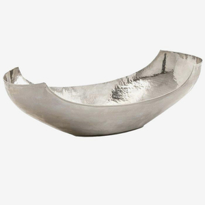 Frutero de metal de acero inoxidable martillado - Product Image 3