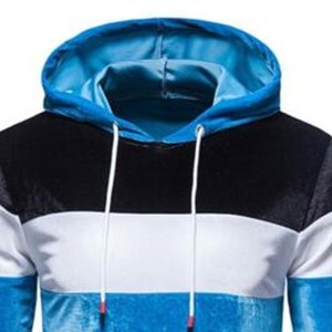 Sweat-shirts en velours pour hommes à prix ajustable, 100 % coton, anti-plis, qualité supérieure, respirants, légers, automne, entièrement personnalisables - Product Image 2