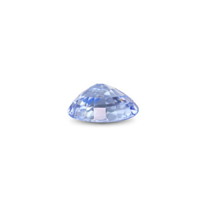 Saphir bleu, pierre précieuse non montée, 3,99 carats, facetté, couleur bleu royal, taille 10 mm, traité thermiquement, hauteur 8 mm et 6 mm - Product Image 2