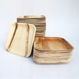 Platos sostenibles de hoja de areca: alternativa sin plástico y sin residuos al papel desechable o platos de plástico a precio mayorista - Product Image 5