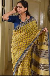 Blusa Saree de diseñador, Material de seda bordado de alta calidad, Color de torsión, estilo Surat para fiestas, Bollywood, indio, pakistaní - Product Image 2