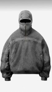 Sudadera con capucha de máscara facial completa personalizada de alta calidad para Otoño e Invierno 100% forro polar de algodón para hombres y mujeres - Product Image 4