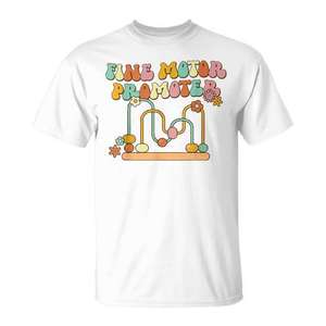 T-shirt de thérapie ocupatoire pour favoriser la motricité fine, design rétro et original - Product Image 1