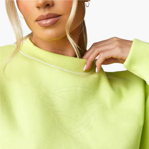 Venta caliente Mujeres Sudadera Fábrica Último estilo Mujeres Sudadera de moda para venta en línea Hecho Pakistán - Product Image 4