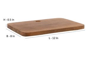 Style Wood Acacia Wood Small Chopping Board/ Wooden Platter Decorative Serving Platter for Breakfast chopping board - Product Image 6
