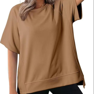 Oversized Printed T Shirts for Women Crewneck Full Sleeve Casual Autumn/<b>Winter</b> <b>Tops</b> Lightweight Loose - Product Image 6