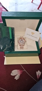 Reloj Mecánico de Lujo para Hombre Iced con Moissanita y Brillantes Diamantes, Caja Rectangular, Correa de Acero Inoxidable, Resistente al Agua 10m, Empaque de Caja - Product Image 2