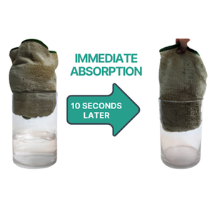 MicroPerformance Bordado Logo Toalla de aseo para mascotas Mascotas grandes Toalla de microfibra suave y absorbente para perros - Product Image 5