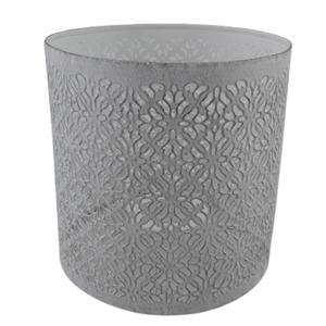 Nouveau support votif en métal pour l'intérieur et l'extérieur Bougeoir PC noir mat pour décoration de Noël fait à la main - Product Image 6