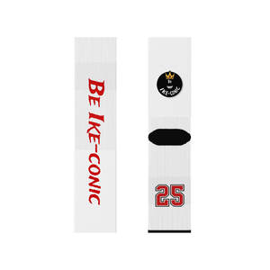 Chaussettes de sport Be Ike-Conic pour l'automne, personnalisables, respirantes, antibactériennes, anti-transpiration, technique de sublimation numérique pour diabétiques - Product Image 3