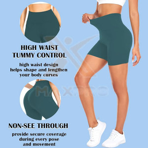 Shorts Deportivos para Mujer, Hechos en Pakistán, del Mejor Fabricante, Transpirables, de Alta Calidad, Cintura Elástica, Spandex/Poliéster - Product Image 2