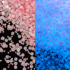 Glitter Olografico Esclusivo Luminoso 200+ Colori, Mix Natalizi LED per Globo di Neve, Regalo Fai-da-Te, Artigianato - Product Image 4