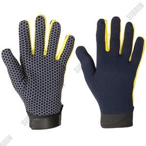 Gants de hockey sur gazon Sibrin Premium personnalisés, imprimés, avec grip en silicone antidérapant, doigts complets, écologiques, protection sportive pour l'entraînement - Product Image 3