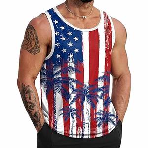 Venta al por mayor de camisetas sin mangas de color sólido para hombre, ropa deportiva personalizada para hombre, camiseta sin mangas para hombre, camiseta sin mangas para hombre, ropa activa, ejercicio, gimnasio, entrenamiento - Product Image 1