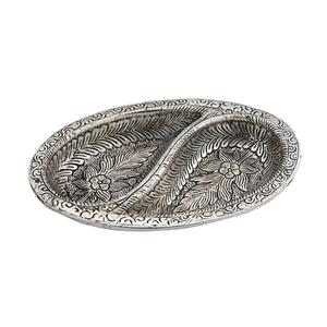 Tazón de fruta de Metal decorativo grande con forma de Wadi Bloom, llave artesanal moderna, decoración del hogar, cocina, borde ondulado, diseño festoneado - Product Image 1