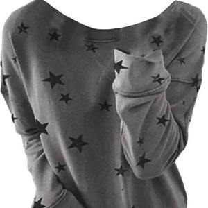 Sweats habillés promotionnels pour femmes été 2024 coton coréen automne hiver coupe ample goutte épaule MS-SS-1103 - Product Image 2