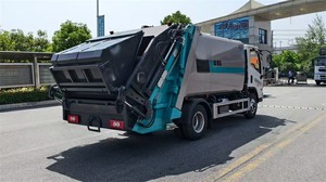 مجموعة نفايات Foton الصغيرة 4X 2 من 6Ton لضغط القمامة - Product Image 5