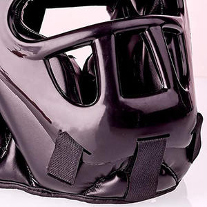 Protector de cabeza de boxeo y MMA de cuero profesional de alta calidad DUAL SPORT Unisex 2017 - Product Image 3