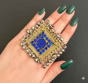 Fashionable Latest Design Long <b>Bridal</b> Hand Rings <b>Sets</b> Best Selling Stainless Steel Handcrafted Afghan <b>Jewelry</b> <b>Sets</b> Women - Product Image 3