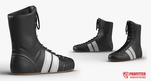 Qualité de couleur personnalisée Oem véritable bottes de boxe en microfibre de daim pour hommes Powerlifting musculation lutte intérieure - Product Image 2