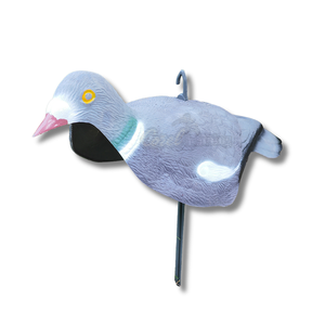 Señuelos de caza de palomas de plástico a precios al por mayor con estaca integrada para cazar peso realista y sensación, instalación silenciosa y fácil - Product Image 3